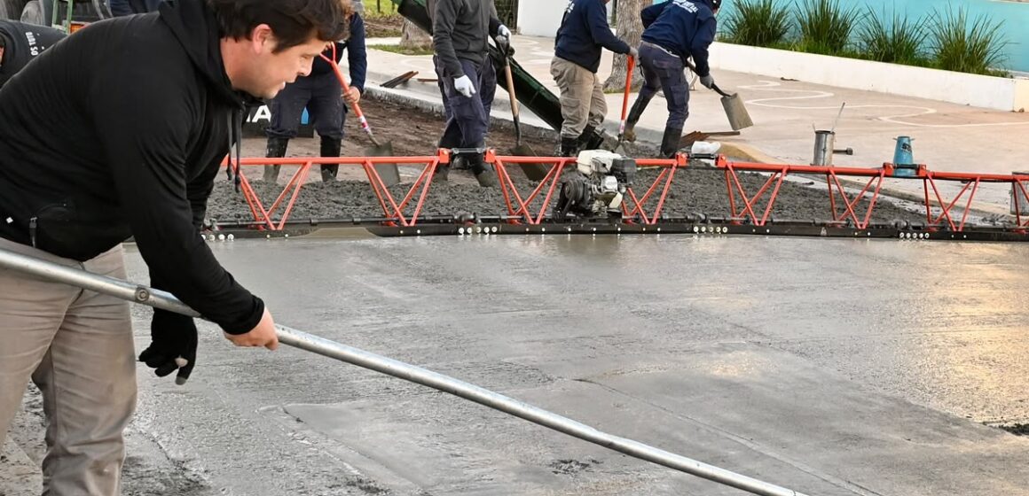 Ramiro Egüen presentó plan director de pavimentación para el partido de 25 de mayo