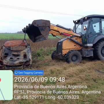 CONCEJALES PERONISTAS GESTIONARON ANTE PROVINCIA EL RETIRO DE VEHÍCULOS ABANDONADOS A LA VERA DE RUTAS PROVINCIALES
