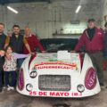 Egüen visitó a Leandro Ferarris y valoró el esfuerzo que hace la comunidad de la “Peña La Tortuga”