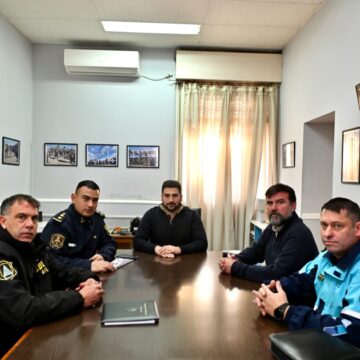 Seguridad: Egüen evalúa el esquema preventivo tras el esclarecimiento de delitos y confirma obras en dependencias