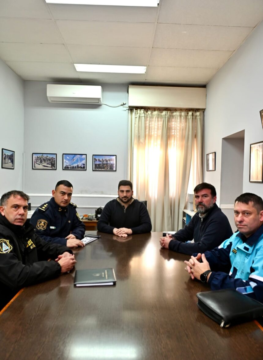 Seguridad: Egüen evalúa el esquema preventivo tras el esclarecimiento de delitos y confirma obras en dependencias