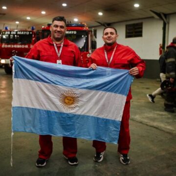 bomberos voluntarios de 25 de Mayo bomberos voluntarios