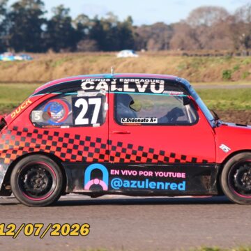 La constancia de César Didonato dio sus frutos en el trazado de Azul