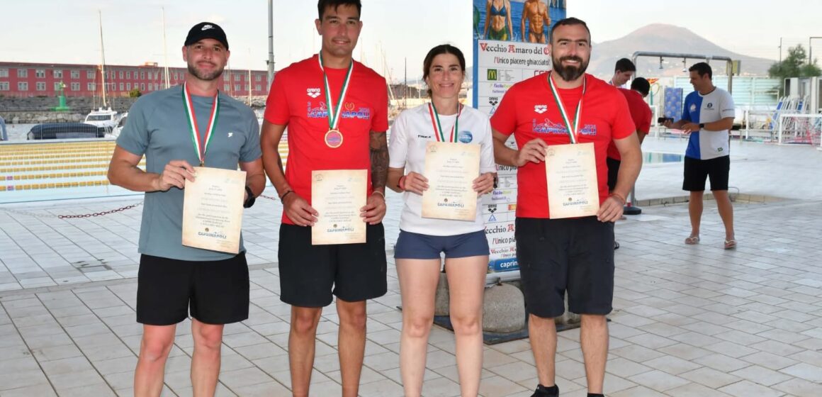 Proyecto Capri-Nápoles: la historia detrás de las brazadas de 25 de Mayo en aguas italianas a cargo de Nicolás Viceconte y equipo