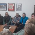 El Comité de la UCR analizó la asistencia social, el SAE y la caída de la natalidad junto a funcionarios y consejeros escolares