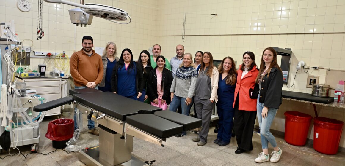 El Municipio incorporó una mesa quirúrgica de alta tecnología de 20 millones de pesos en el Hospital Unzué