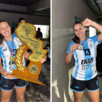 Juana Valle fue convocada a la Selección Nacional de Handball Cadetas