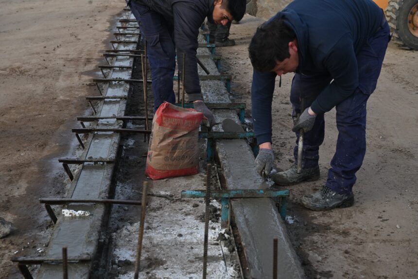 pavimento 25 de mayo Avances en el Plan Director de Pavimentación: obras en la Avenida 1 y proyección de trabajos en el distrito