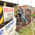 Egüen presenció el comienzo de obras de gas natural en ciudad cabecera