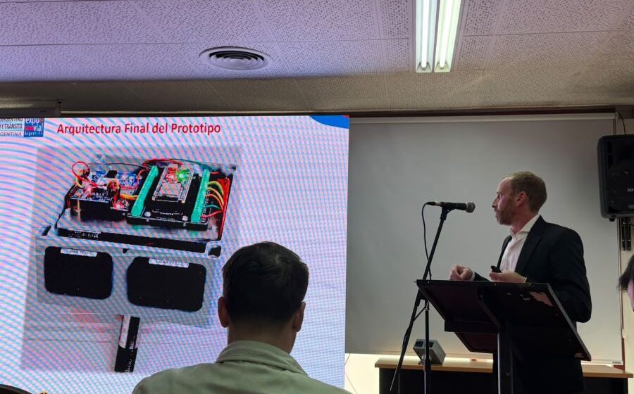 prototipo Cicare baltazar presentación Crean un prototipo único para medir el tránsito rural