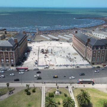 El Gobierno provincial puso en marcha una unidad especial para renovar la rambla de Mar del Plata