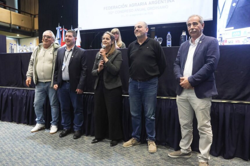 Andrea Sarnari fue reelecta como presidenta de Federación Agraria Argentina
