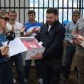 EGÜEN INAUGURÓ LA EXTENSIÓN DE RED DE GAS Y ENTREGÓ UN DESFIBRILADOR PARA EL CEF N° 7