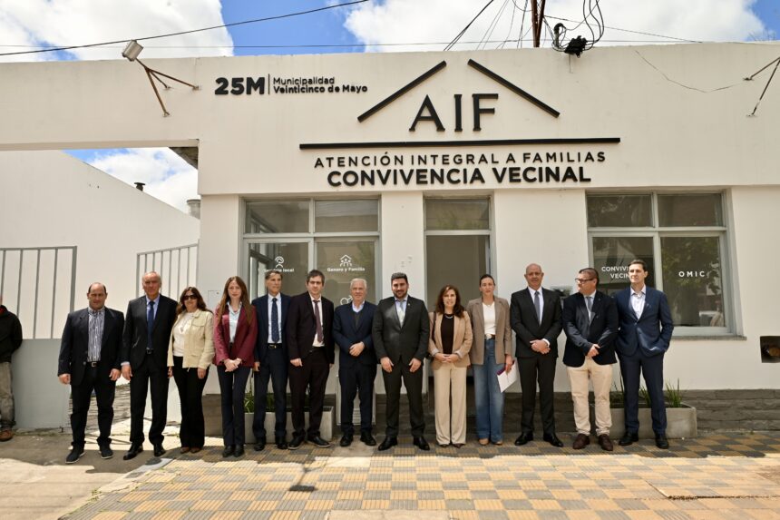 Egüen en la inauguración de la sede de Atención Integral a Familias: “ante la vulnerabilidad de una familia veinticinqueña, este Municipio no va a mirar para otro lado"