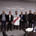 El intendente municipal firmó un convenio con River Plate con el objetivo de fortalecer los clubes de barrio de 25 de Mayo
