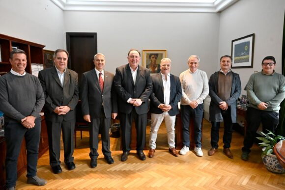 Intendentes llevaron sus planteos al Banco Provincia