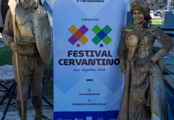 Azul, la ciudad cervantina de la pampa bonaerense, celebra 20 años de su emblemático festival