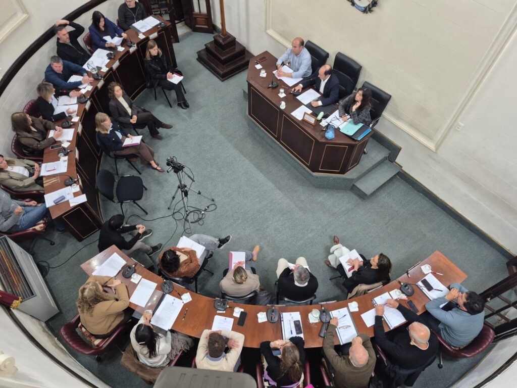 Bustingorry brindó explicaciones ante la oposición en una sesión marcada por la tensión y el debate reglamentario