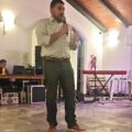Egüen y su gabinete en la cena a beneficio del Hogar de Ancianos