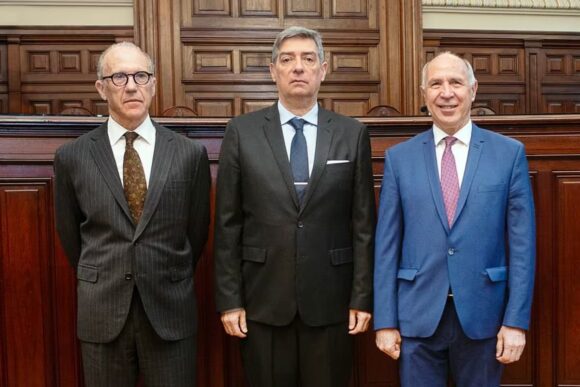 los-jueces-de-la-corte-suprema-de-justicia-de-la Corte Suprema: “No hay postura fijada sobre la Ley de Tierras; el debate de fondo sigue abierto”