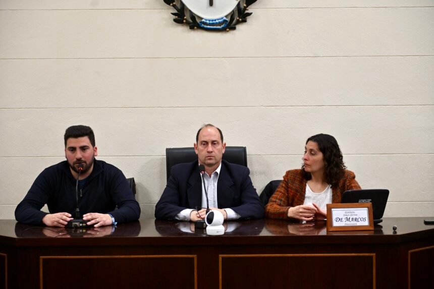 Egüen en el Parlamento Juvenil